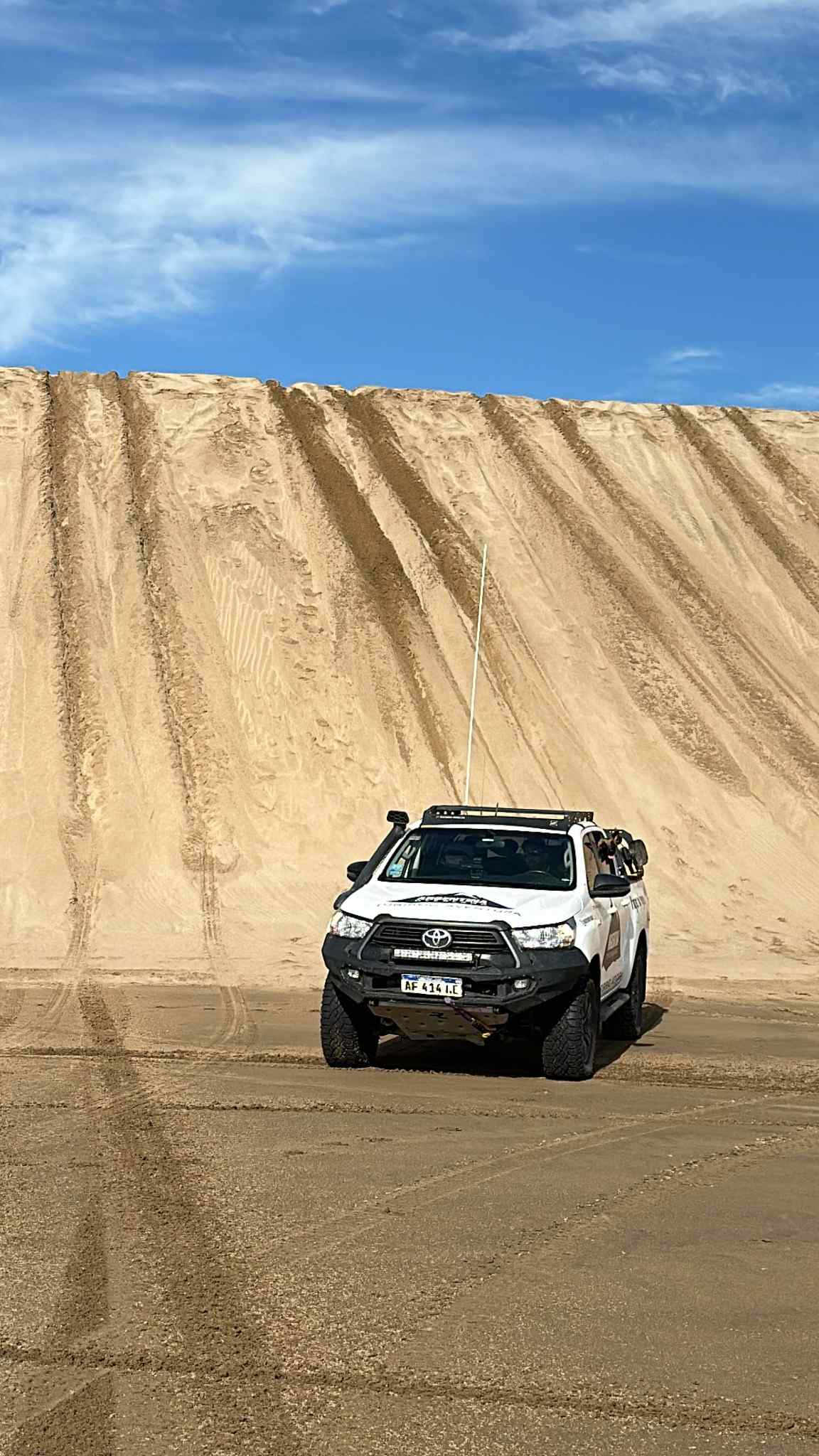 Manejo 4x4 en arena